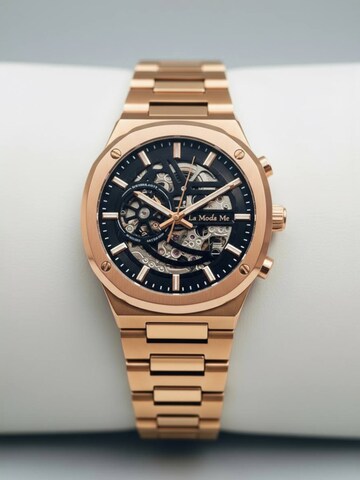 La Moda Me - Reloj analógico 'Rubros' en oro