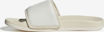 ADIDAS SPORTSWEARNatikače s potpeticom 'ADILETTE' - bijela boja: prednji dio