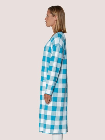 MADELEINE Between-Seasons Coat in Blue