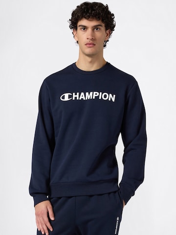 Champion Authentic Athletic Apparel Sweatshirt in Blue: front