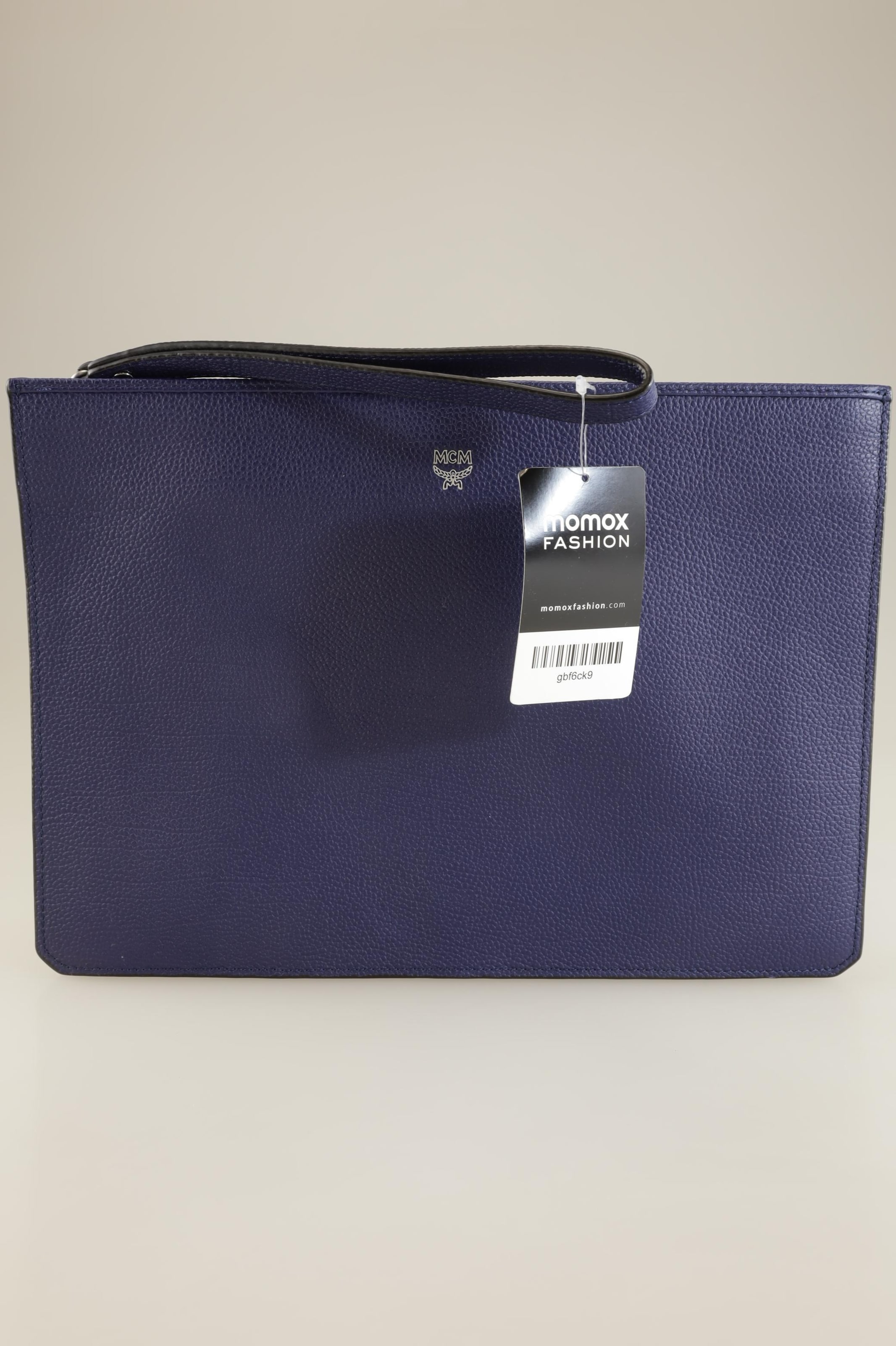 MCM Handtasche gross Leder One Size in Blau: Vorderseite
