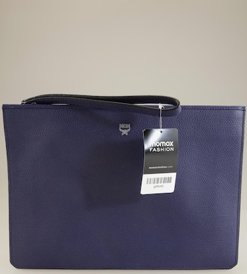 MCM Handtasche gross Leder One Size in Blau: Vorderseite