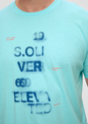 s.Oliver T-Shirt in Blau