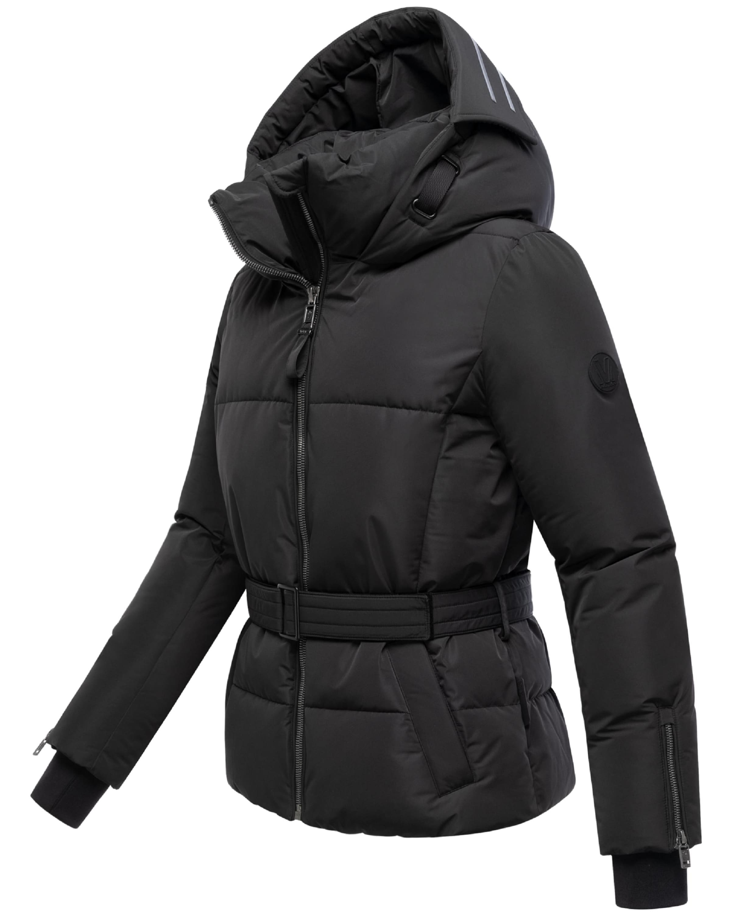 Geacă de iarnă 'Aleyna 16' de la MARIKOO pe negru