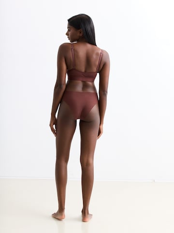 Bustier Soutien-gorge 'CASUAL COTTON' Erlich Textil en marron