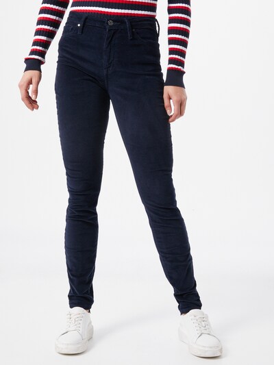 TOMMY HILFIGER Hlače | temno modra barva, Prikaz modela