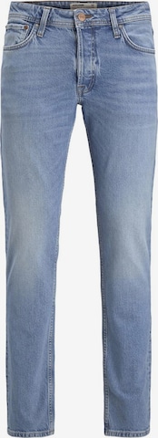 JACK & JONES Tapered Jeans 'MIKE ORIGINAL CJ 715' in Blauw: voorkant