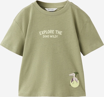 MANGO KIDS Paita 'VOLCANO' värissä vihreä: etupuoli