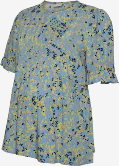 Maglietta 'Renee' MAMALICIOUS di colore blu ciano / lime / rosa / nero, Visualizzazione prodotti