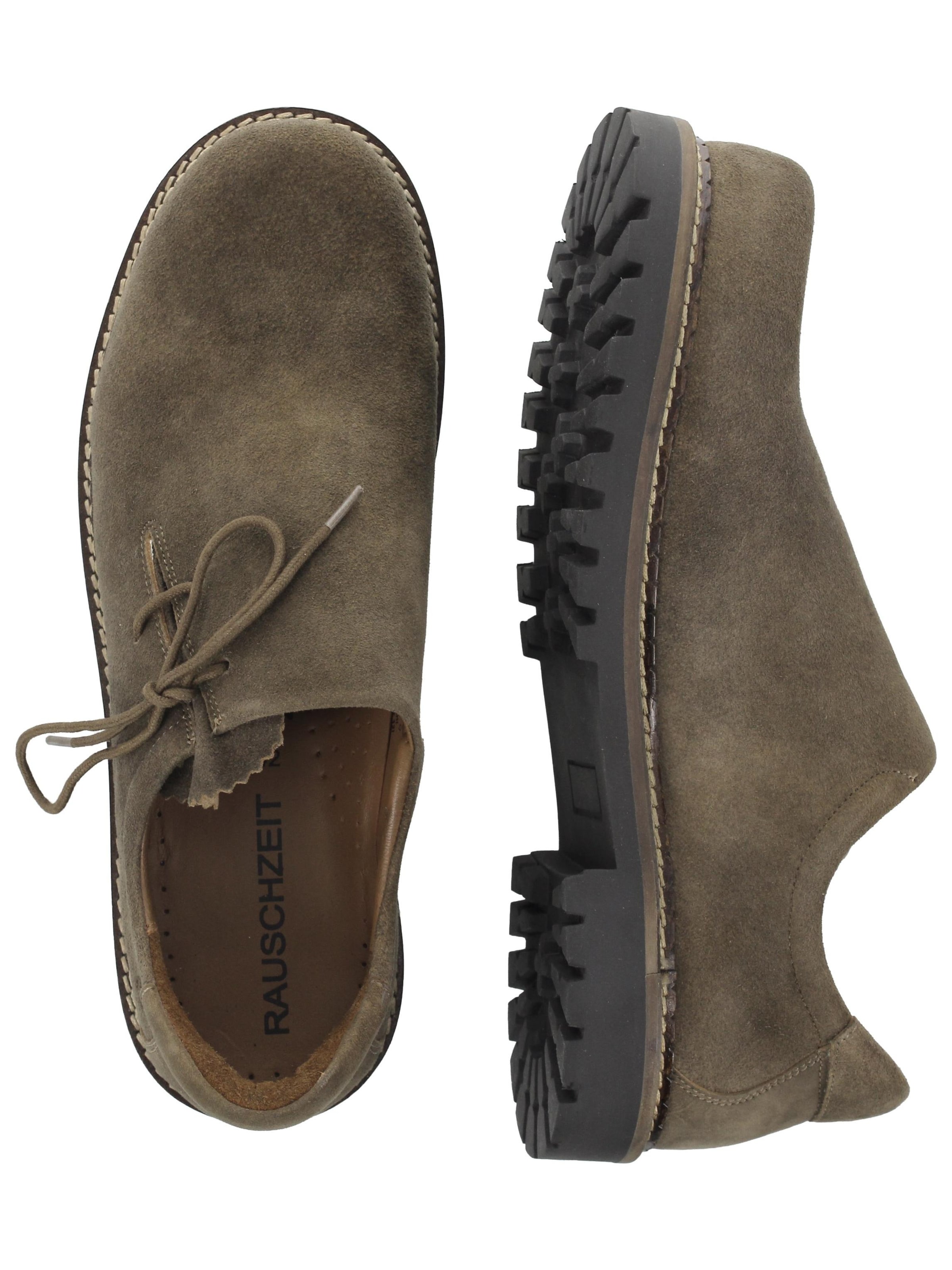 RAUSCHZEIT Traditional Shoes in Grey