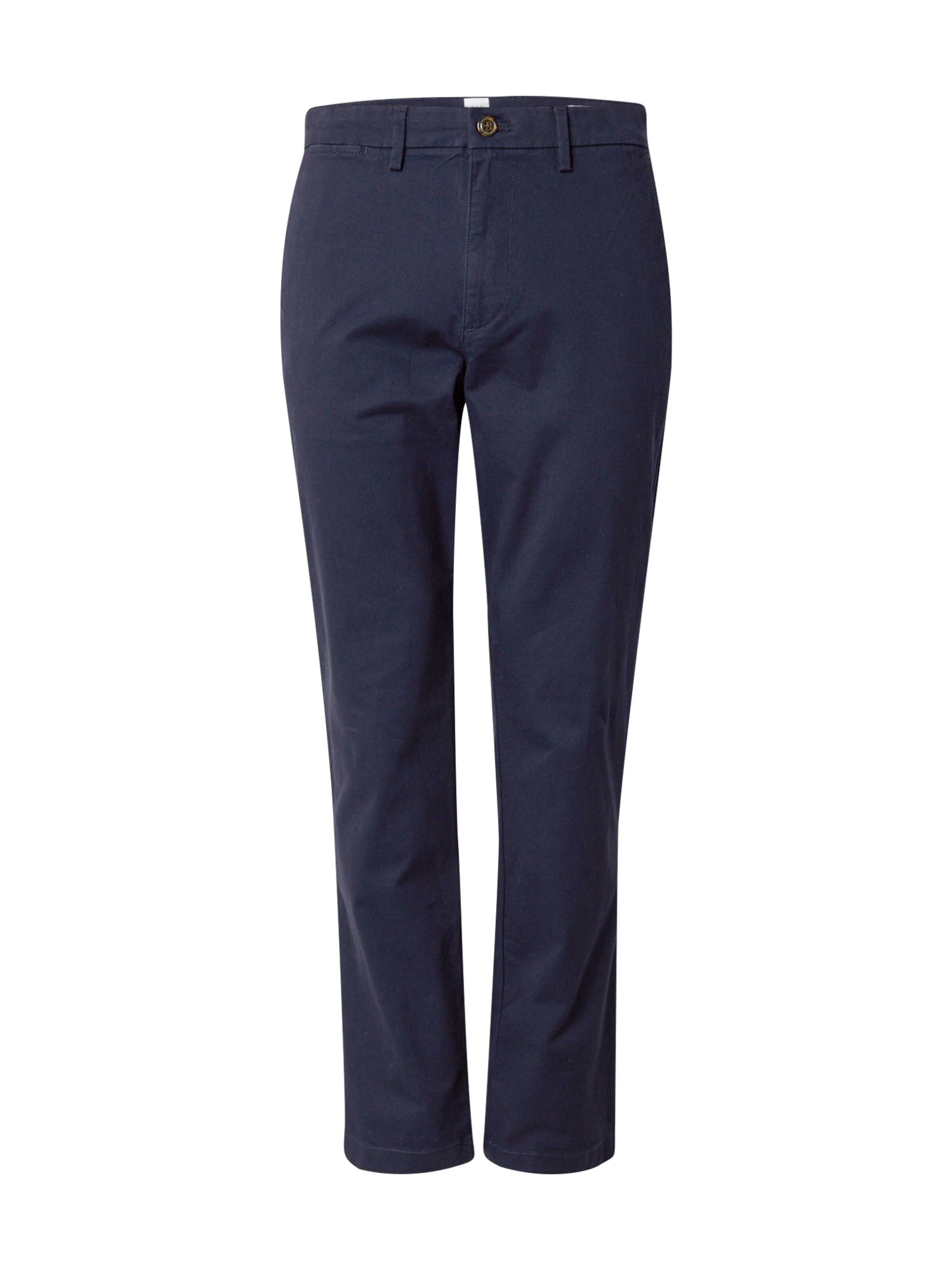 GAP Обычный Брюки-чинос 'Essential' в Синий: спереди