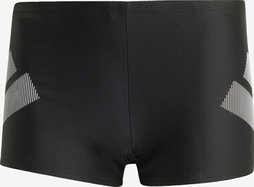 ADIDAS PERFORMANCE Sportzwembroek 'Big Bars' in Zwart: voorkant
