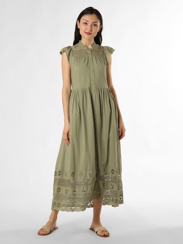 Y.A.S Dress ' Olivia ' in Green: front