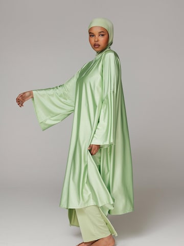 SIYA Swimwear T-shirt Swimsuit dress 'Cover-up' in Green