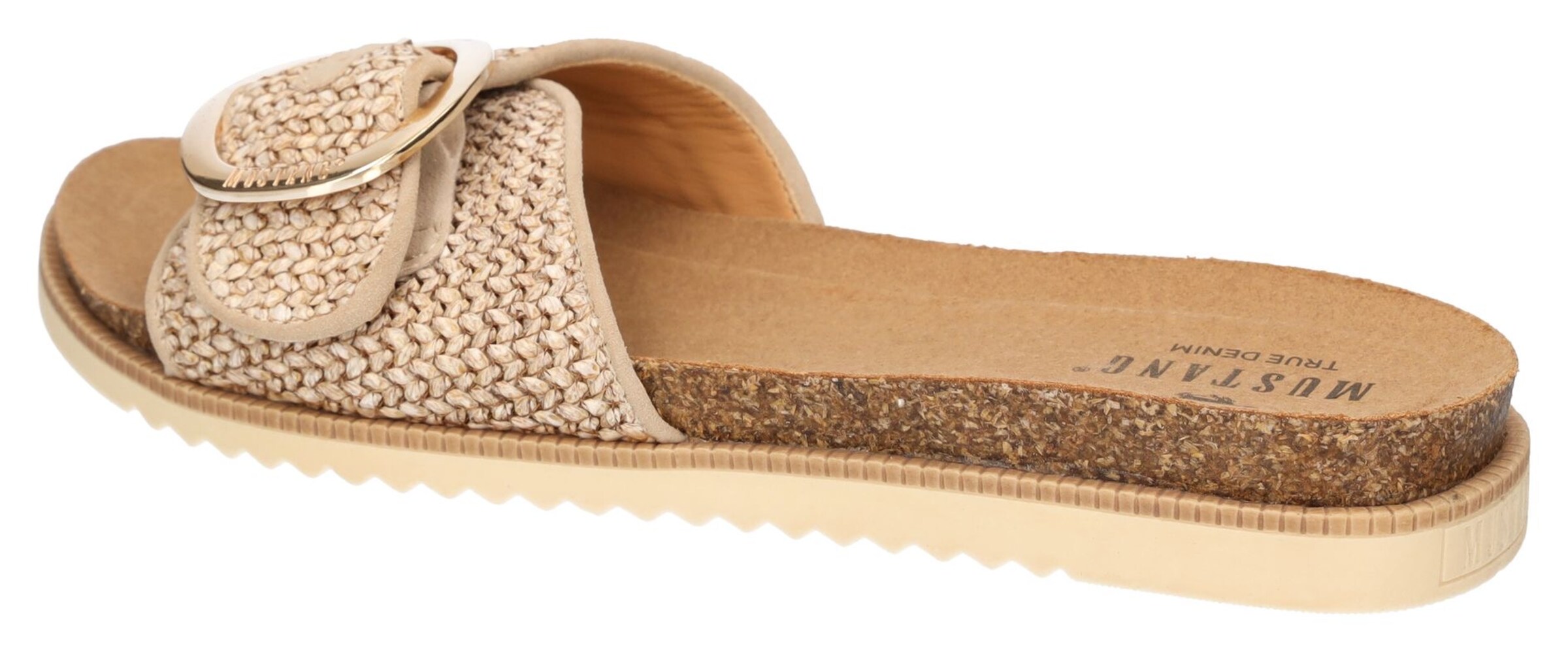 MUSTANG Mules in Beige