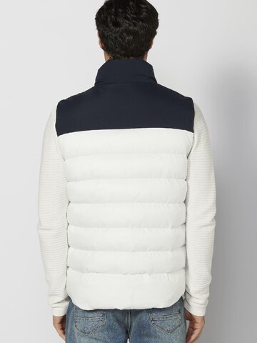 Gilet KOROSHI en blanc