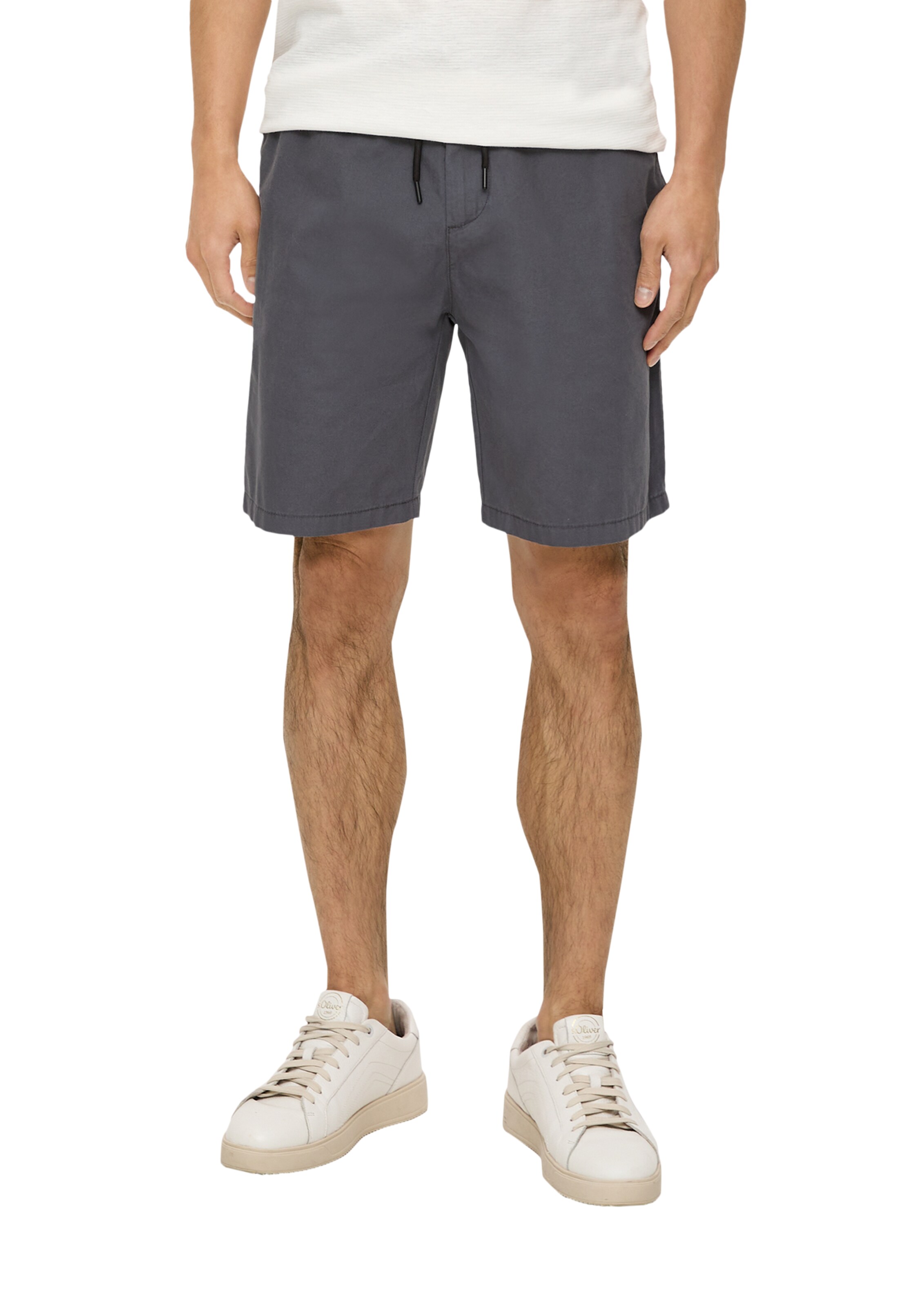 Regular Pantalon s.Oliver en gris : devant