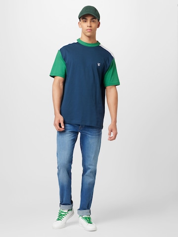 T-Shirt UNITED COLORS OF BENETTON en bleu