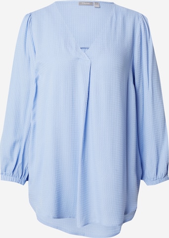 Fransa Blouse 'OLINE' in Blauw: voorkant