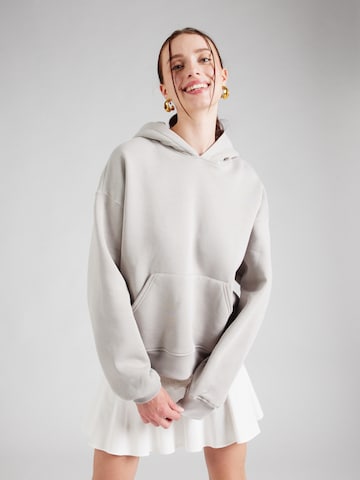 Gina Tricot Majica | siva barva: sprednja stran