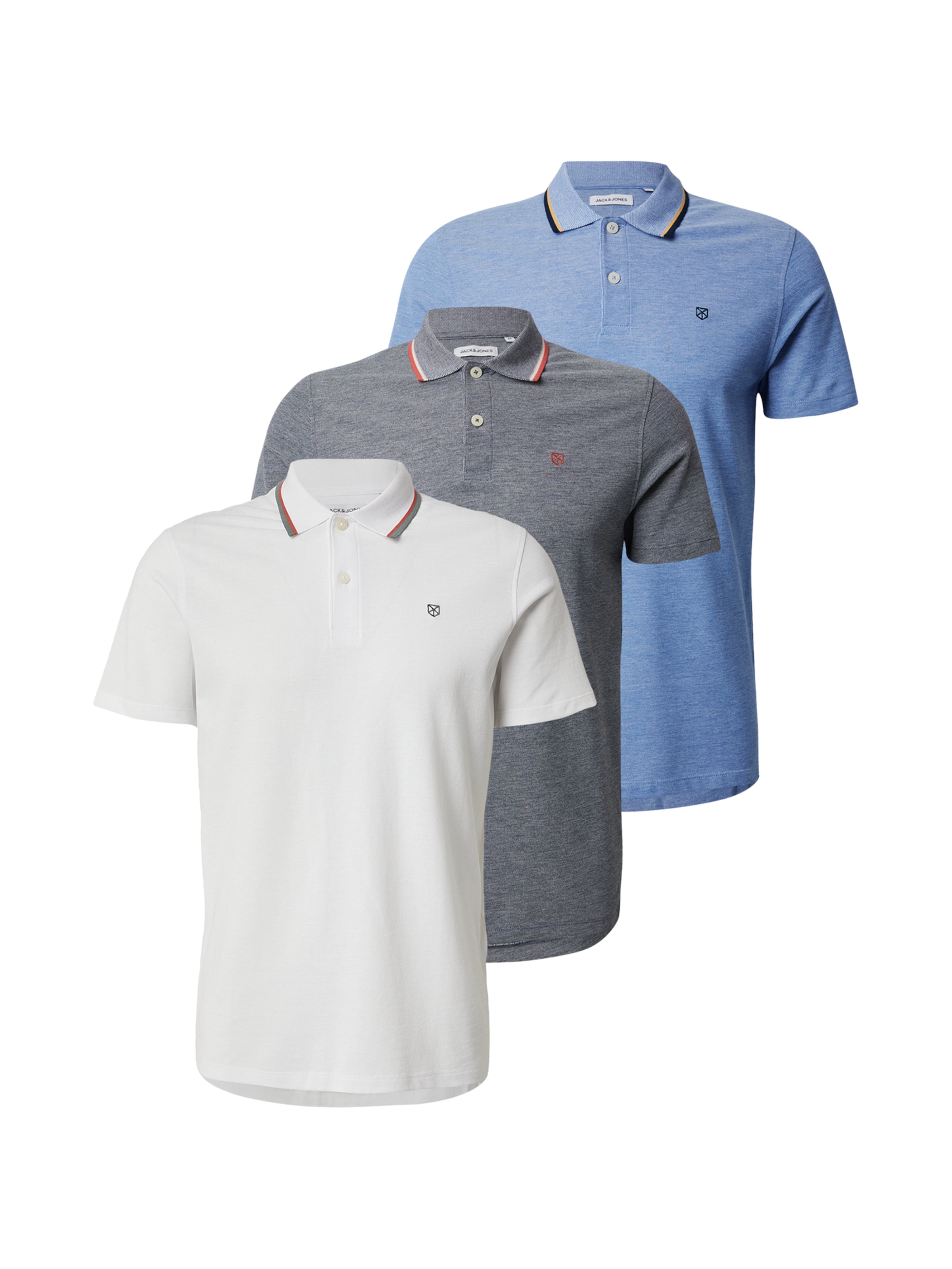 JACK & JONES - Camiseta 'JWHPAULOS' en azul: frente