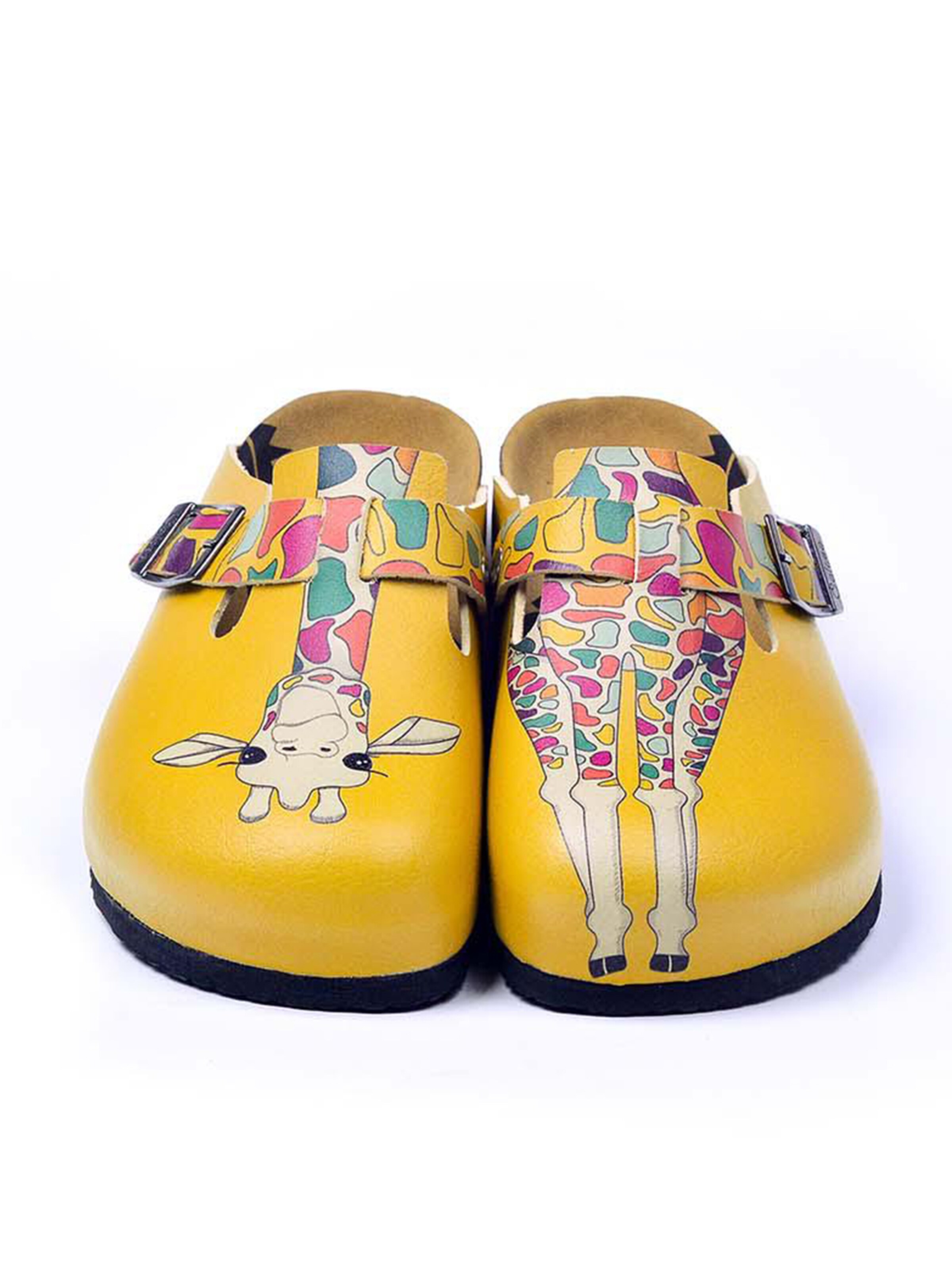 Goby Clogs 'Calceo' in Yellow
