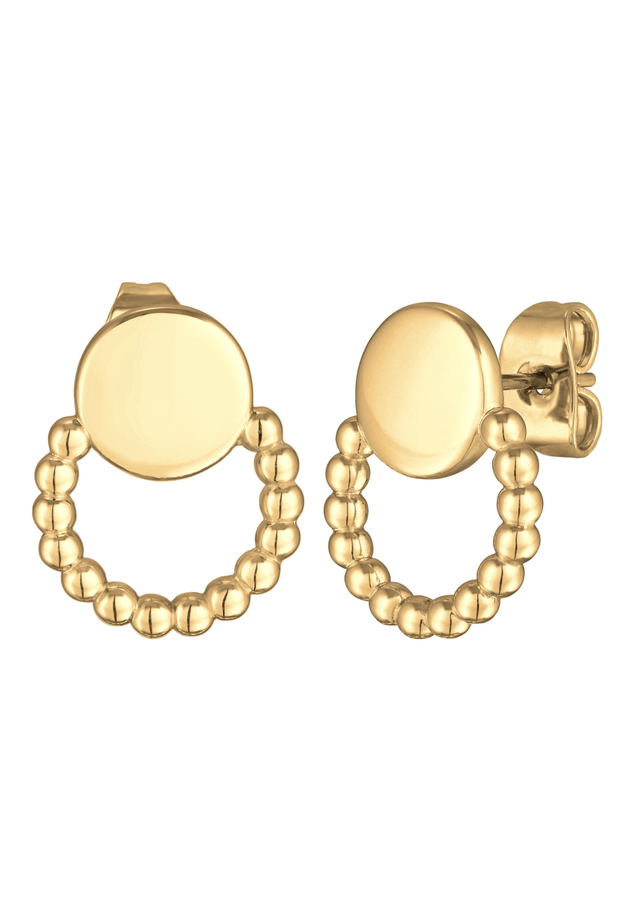 ELLI Earrings in Gold: front
