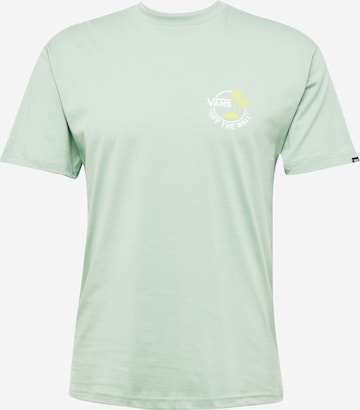 VANS Majica 'CLASSIC' | zelena barva: sprednja stran