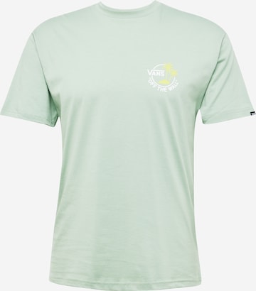 T-Shirt 'CLASSIC' VANS en vert : devant