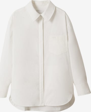 MANGO Between-Season Jacket 'LIBELULA' in White: front
