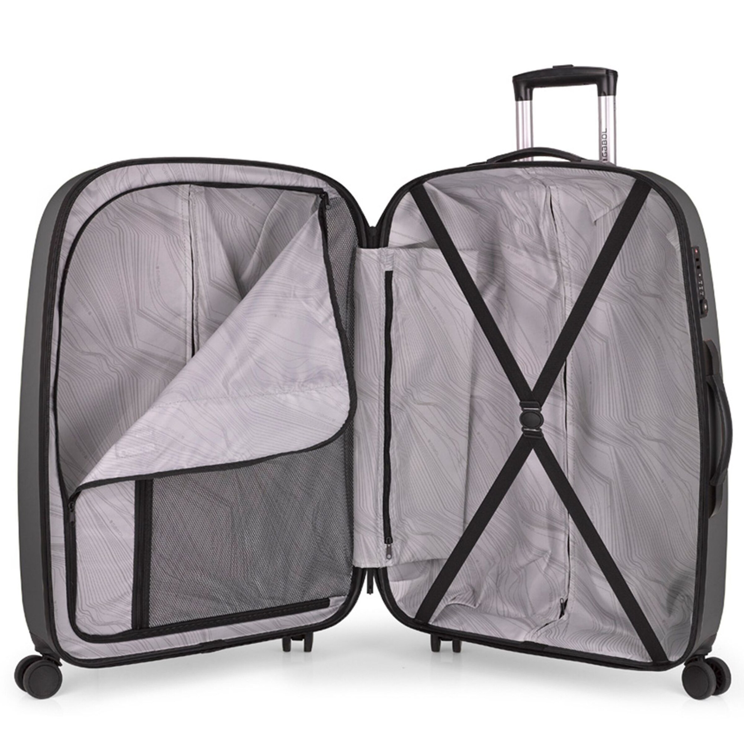 Trolley di Gabol in grigio