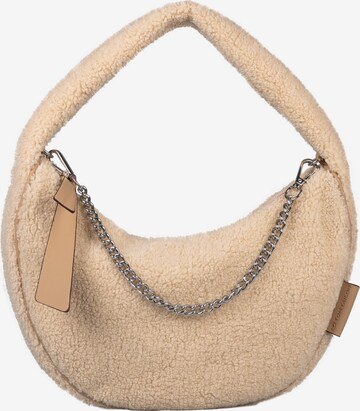 TOM TAILOR Shoulder Bag in Beige: front