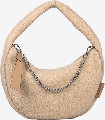 TOM TAILOR Schultertasche in Beige: predná strana