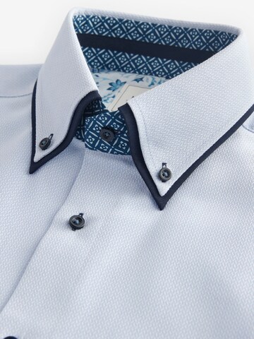 Next Regular Fit Hemd in Blau