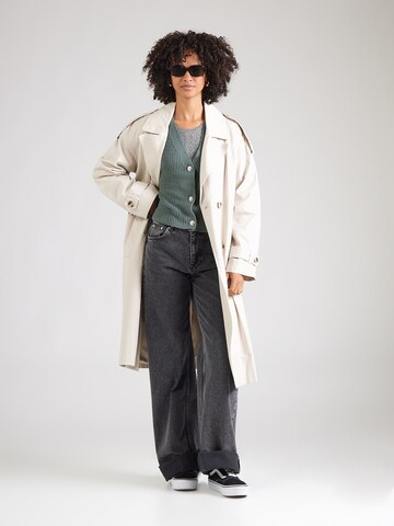 VERO MODA Pletena jopa 'VMLealight' | zelena barva