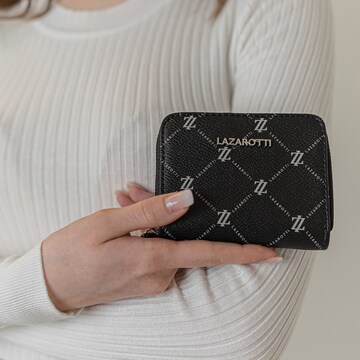 Lazarotti Wallet 'Palermo' in Black