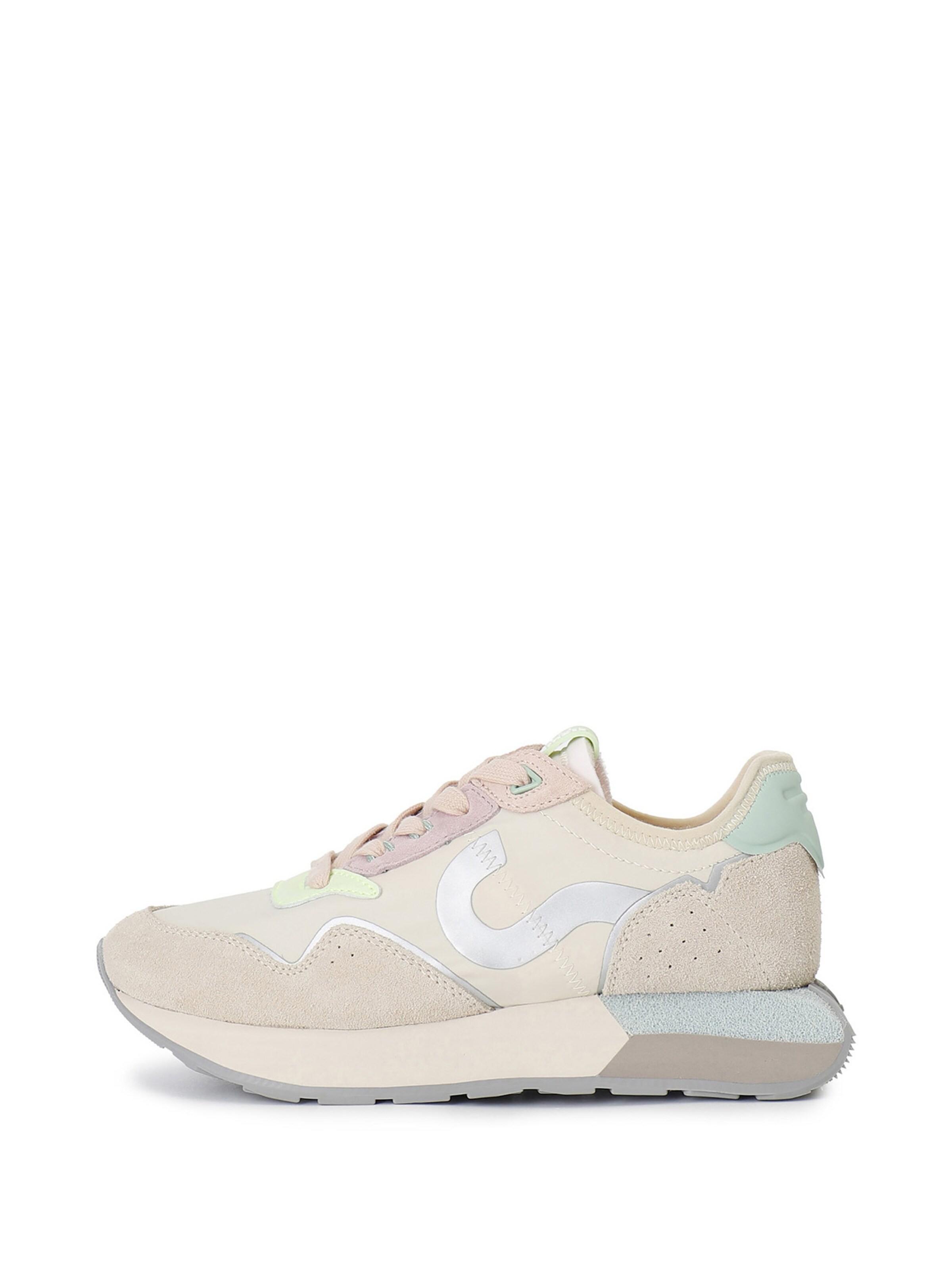 Sneaker bassa di CAFè NOIR in colori misti: frontale