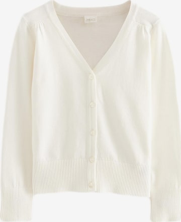 Cardigan Next en blanc : devant