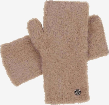 LOEVENICH Full Finger Gloves in Brown: front