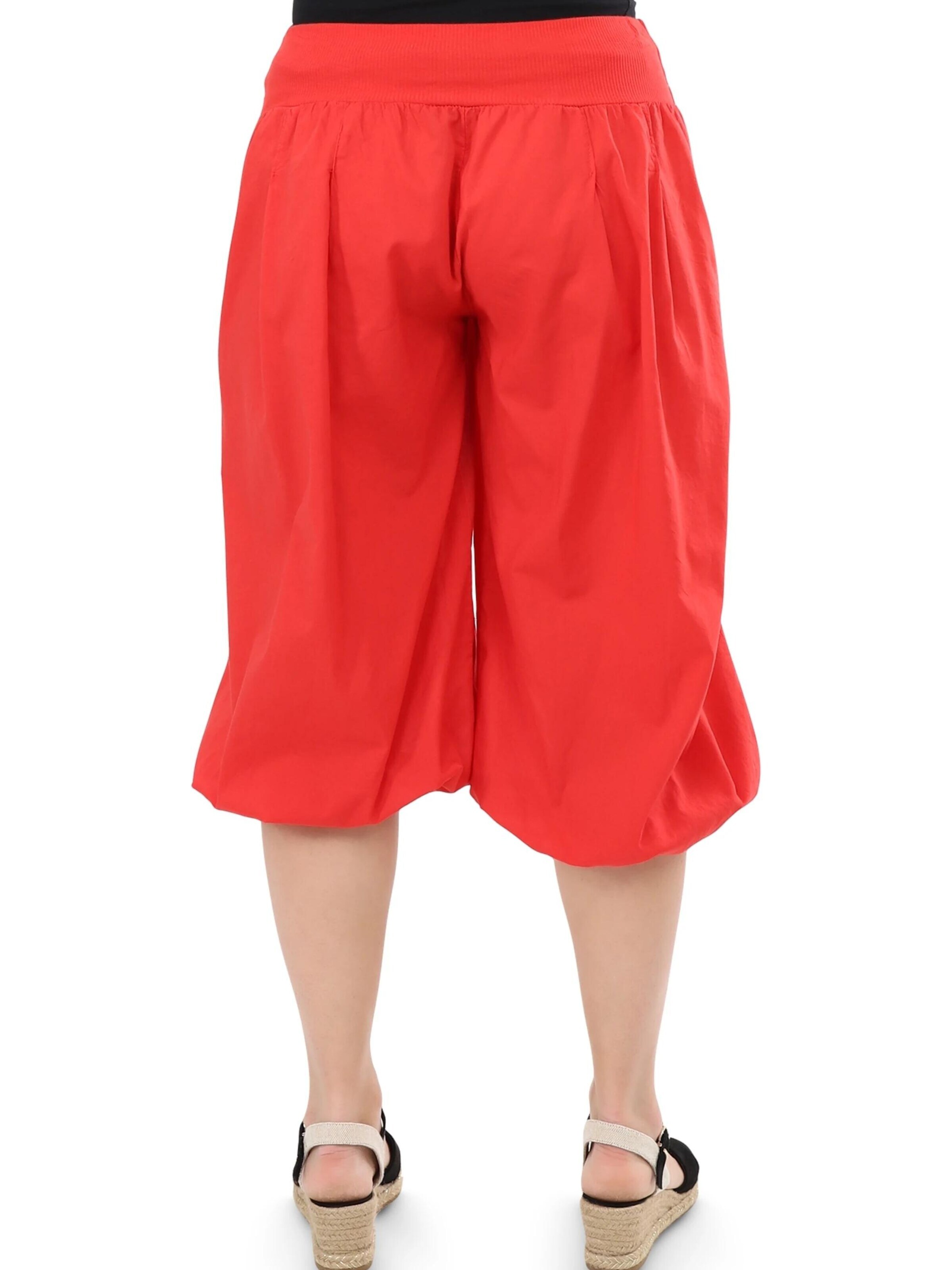 malito more than fashion Loose fit Harem Pants in Red