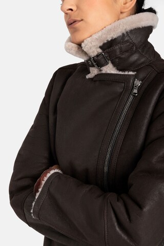 Werner Christ Biker-Jacke 'Saphira' in Braun