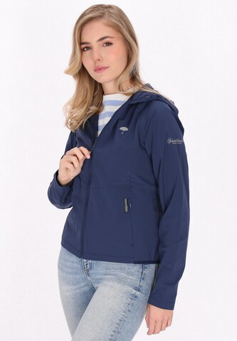 Schmuddelwedda - Chaqueta de entretiempo en azul: frente