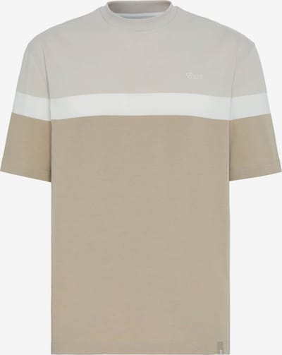 Boggi Milano T-Shirt en beige / beige clair / coquille d'oeuf, Vue avec produit