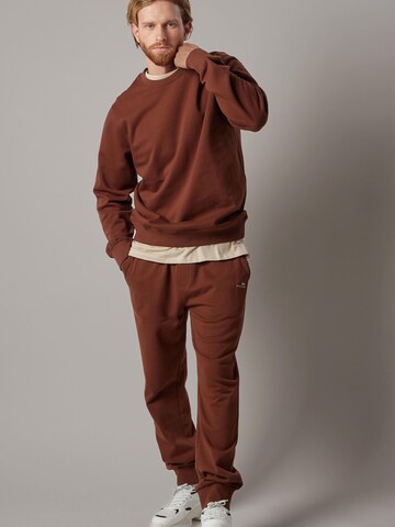 OWN Off With Nature Sweatshirt 'Felpa Felpata Girocollo' in Bruin