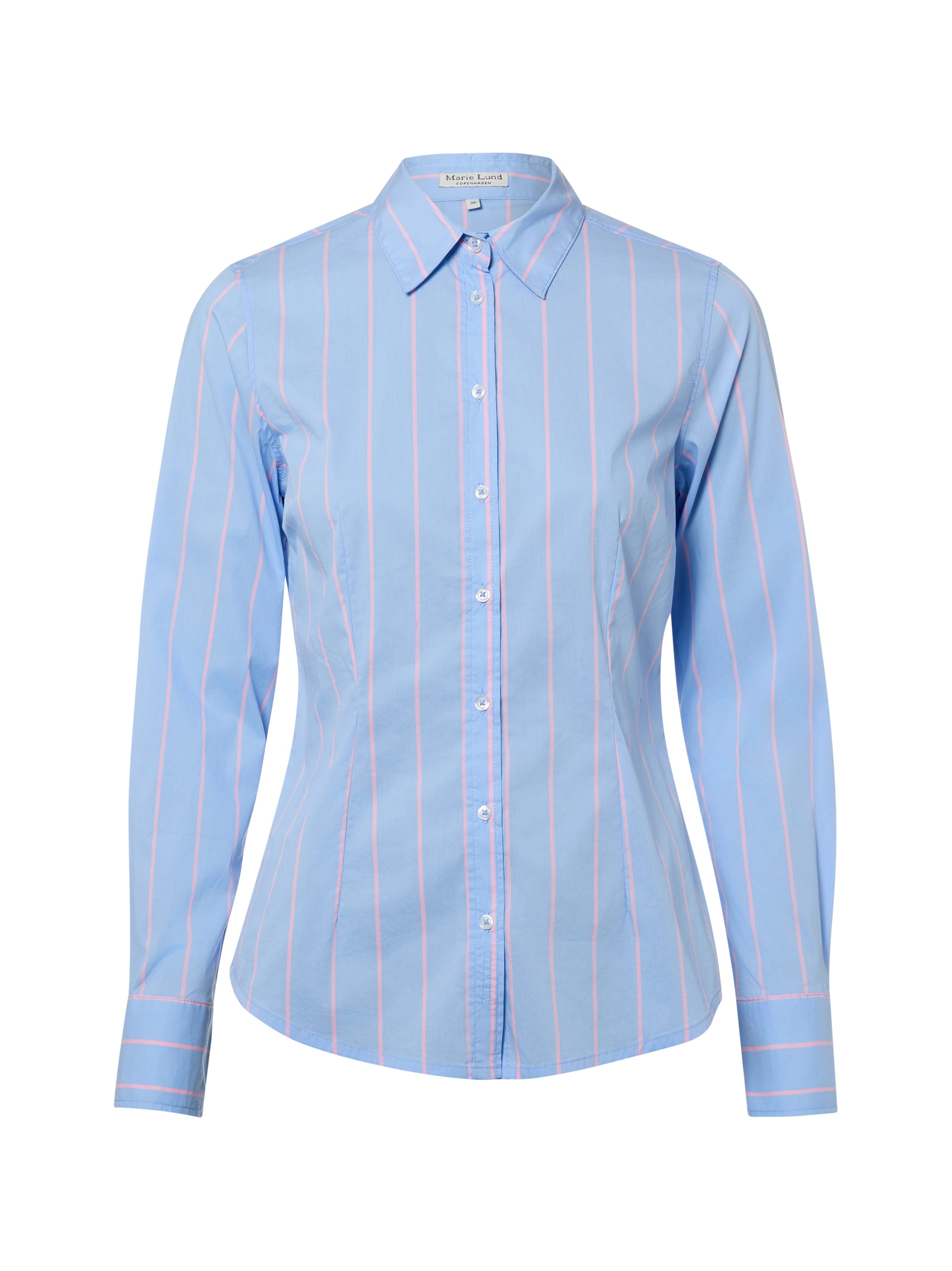 Marie Lund Blouse in Blue: front