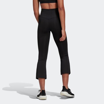 ADIDAS SPORTSWEAR Flared Workout Pants in Black