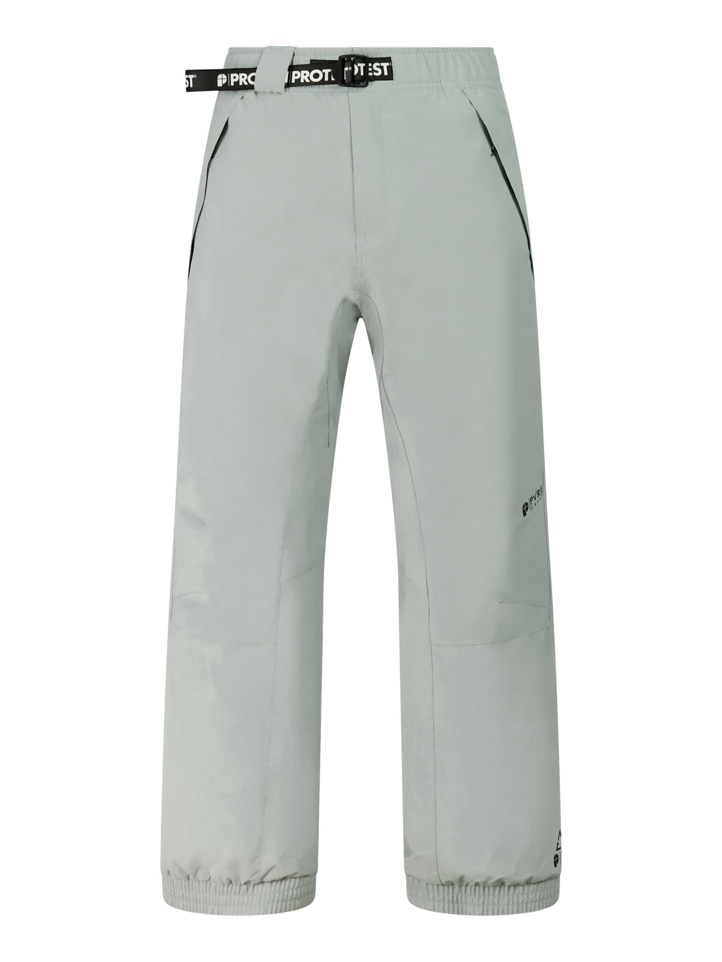 PROTEST Sports trousers 'PRTLuton' in Grey: front