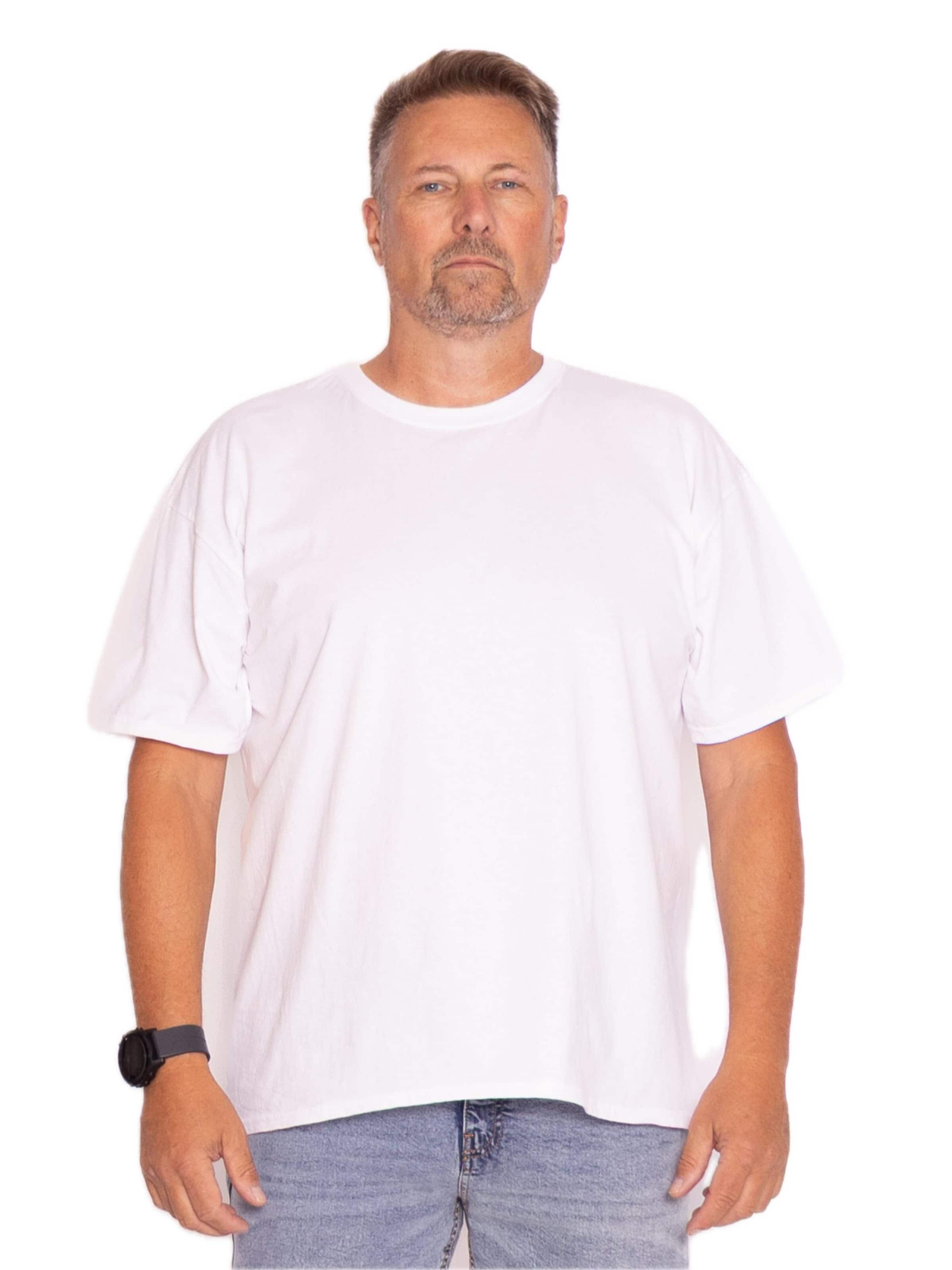 FRUIT OF THE LOOM Shirts 'T-shirt' i hvid