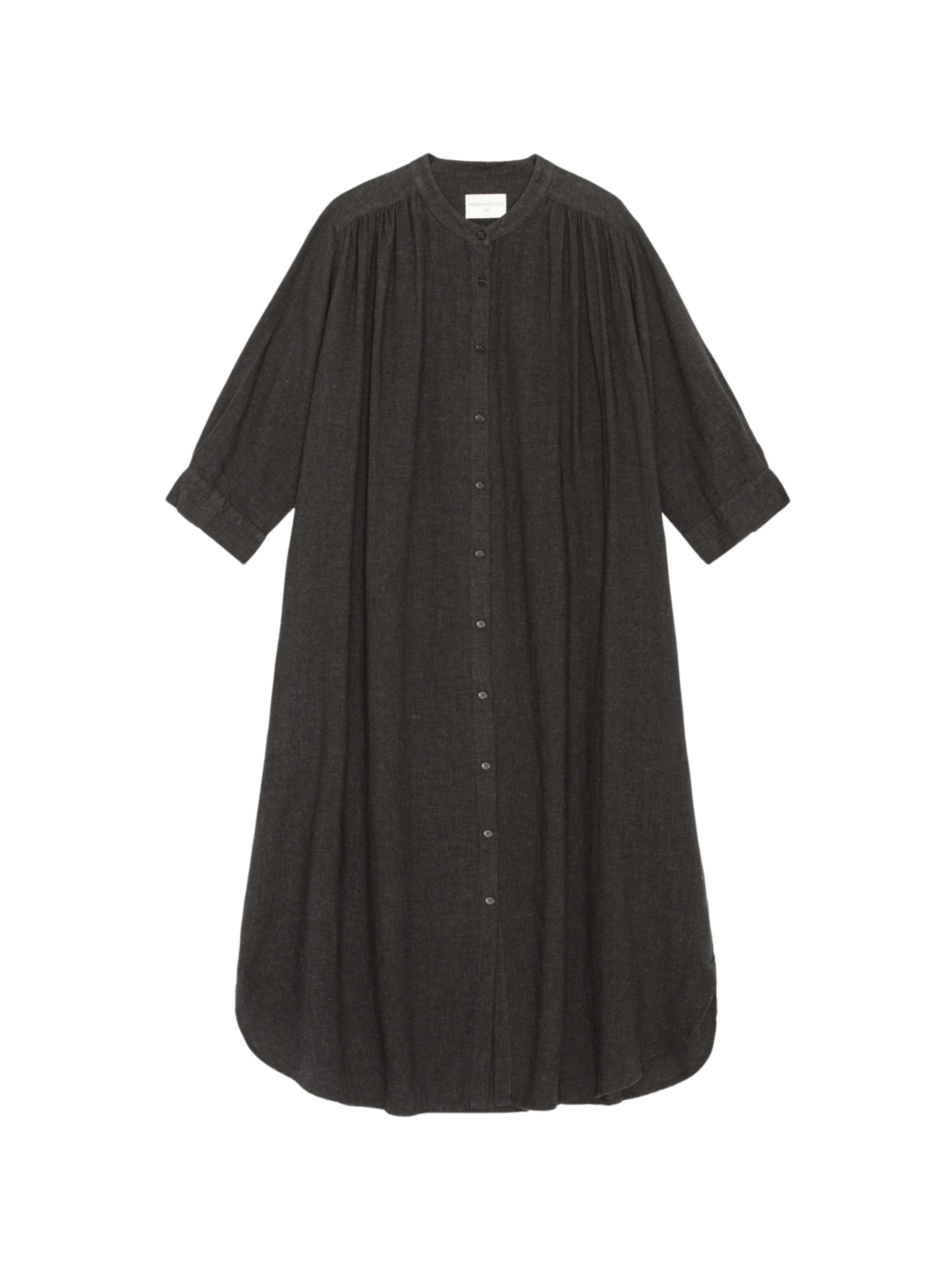 moshi moshi mind Blusenkleid 'Laurella' in schwarz, Produktansicht