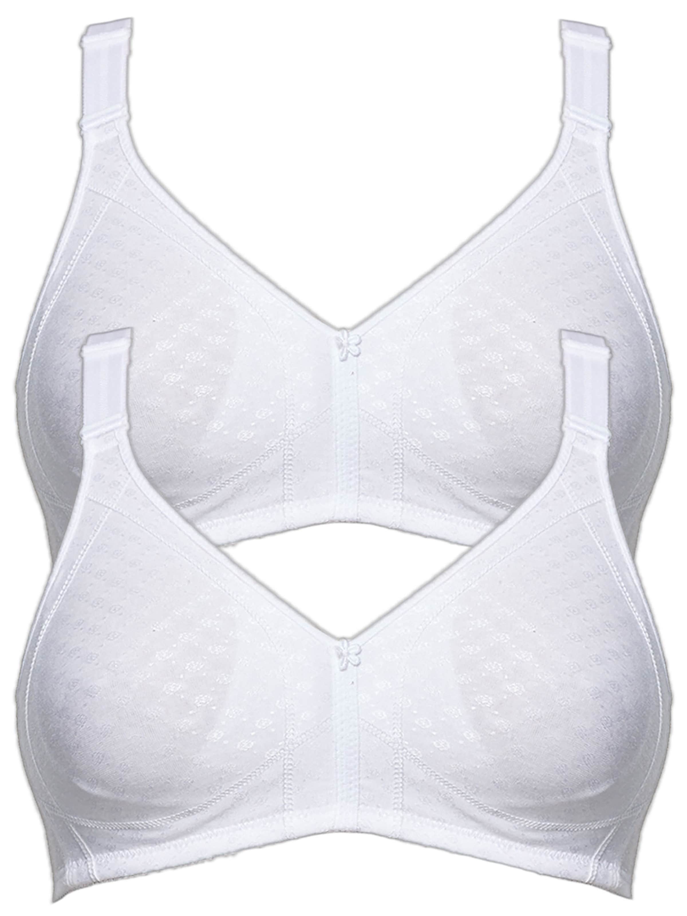 SUSA Bra 'Topsy' in White: front